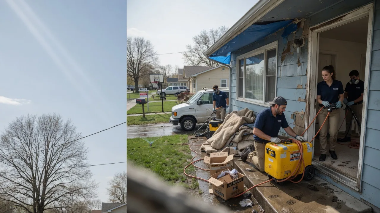 Basement Flood Cleanup in Ivel, KY near me